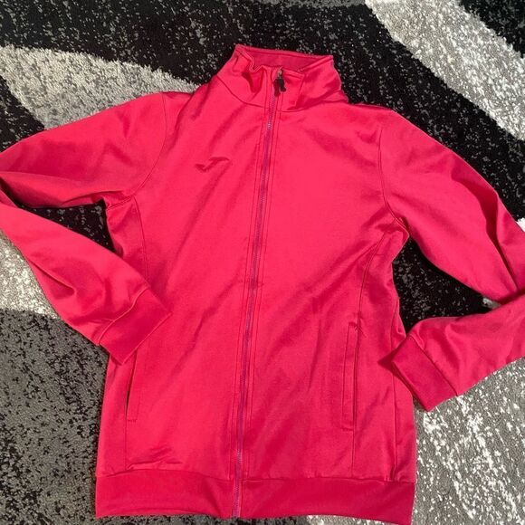 JOMA Youth XL  Tracksuit Top Jacket Hot Pink - Picture 1 of 3